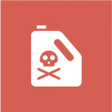 Water toxins icon