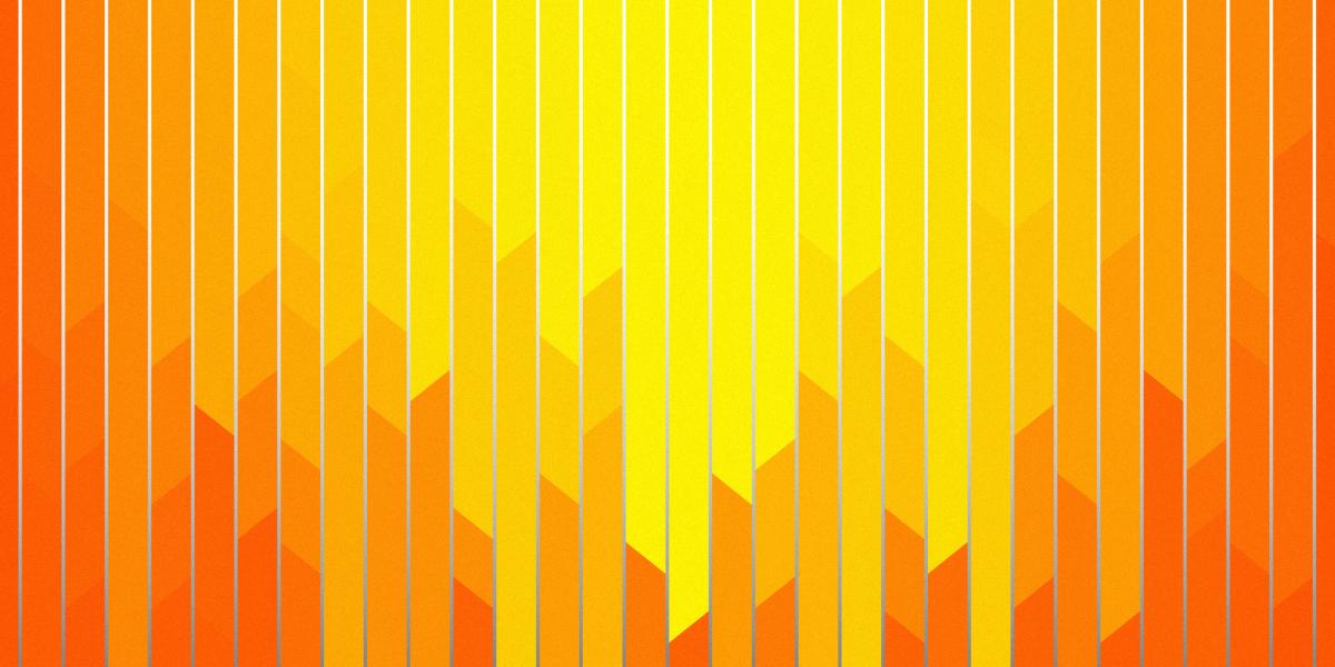 yellow and orange graph background pattern