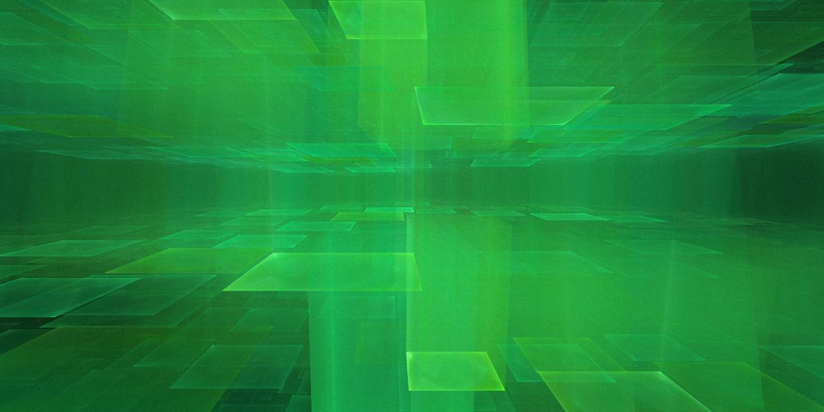 abstract green tile background pattern