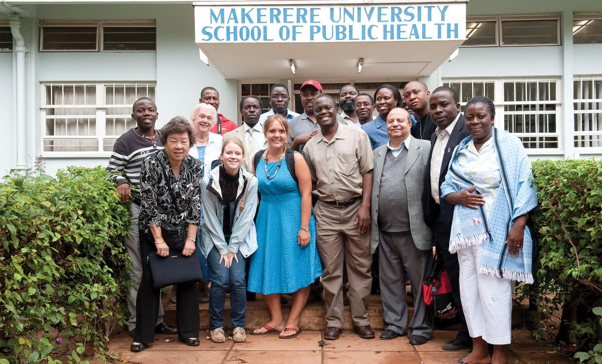 Photo of Makereere University School of Public Health group photo