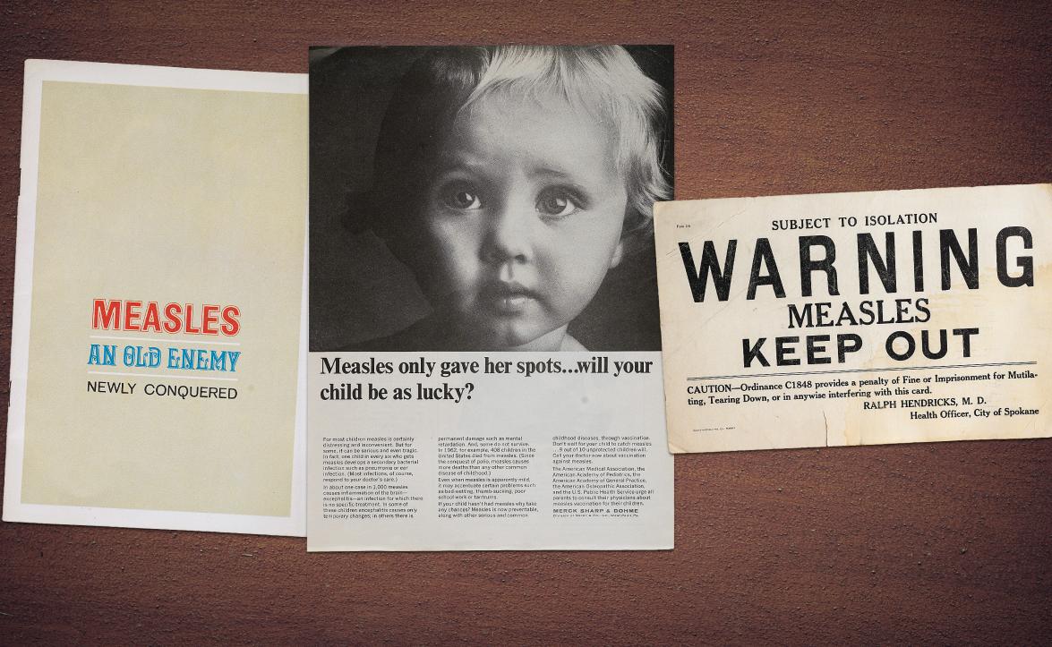Measles vaccination brochure