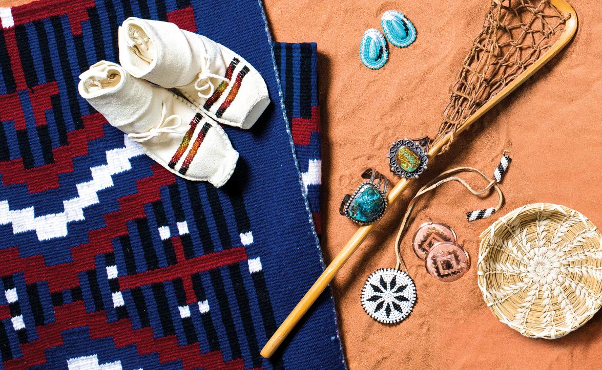 Assorted Native American cultural touchstones